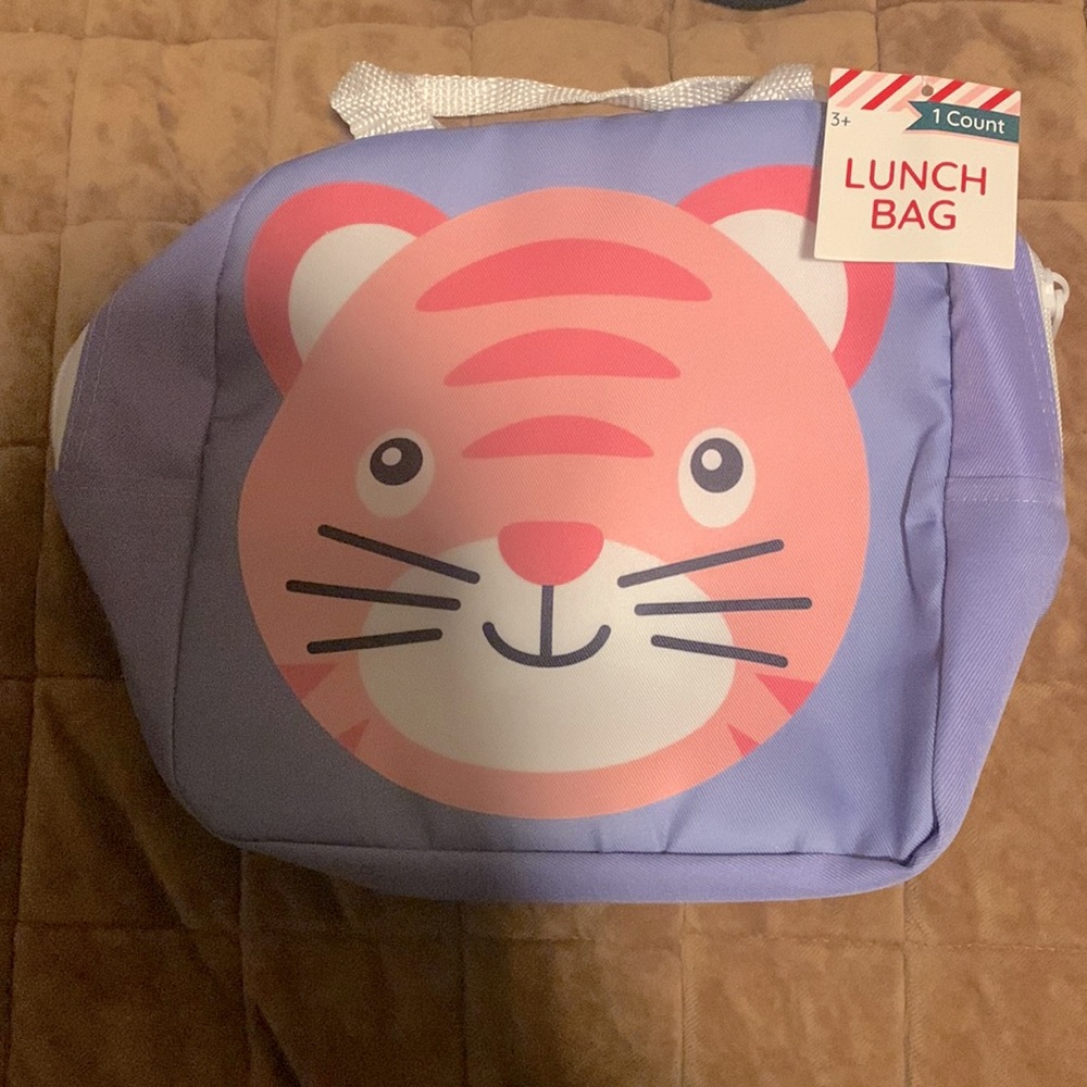 Tiger lunch bag